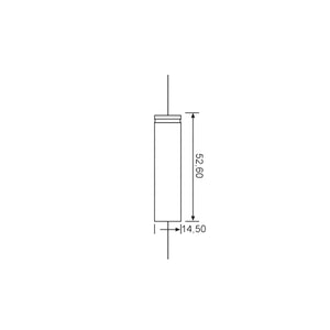 Batteria 14505 con  Terminali a Saldare Litio Cloruro di Tionile Li-SOCl2 - ER14505 - AA - 3,6V 2400mA