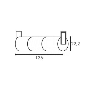 Batteria 3.6V 2200mA NI-MH 3SC lamelle ricambio per lampade Emergenza Beghelli