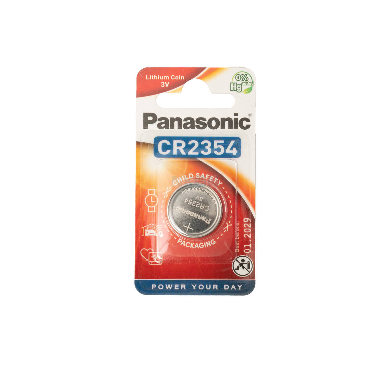 Batteria Piatta CR2354 3V Litio Panasonicper Polar RC3 CS500