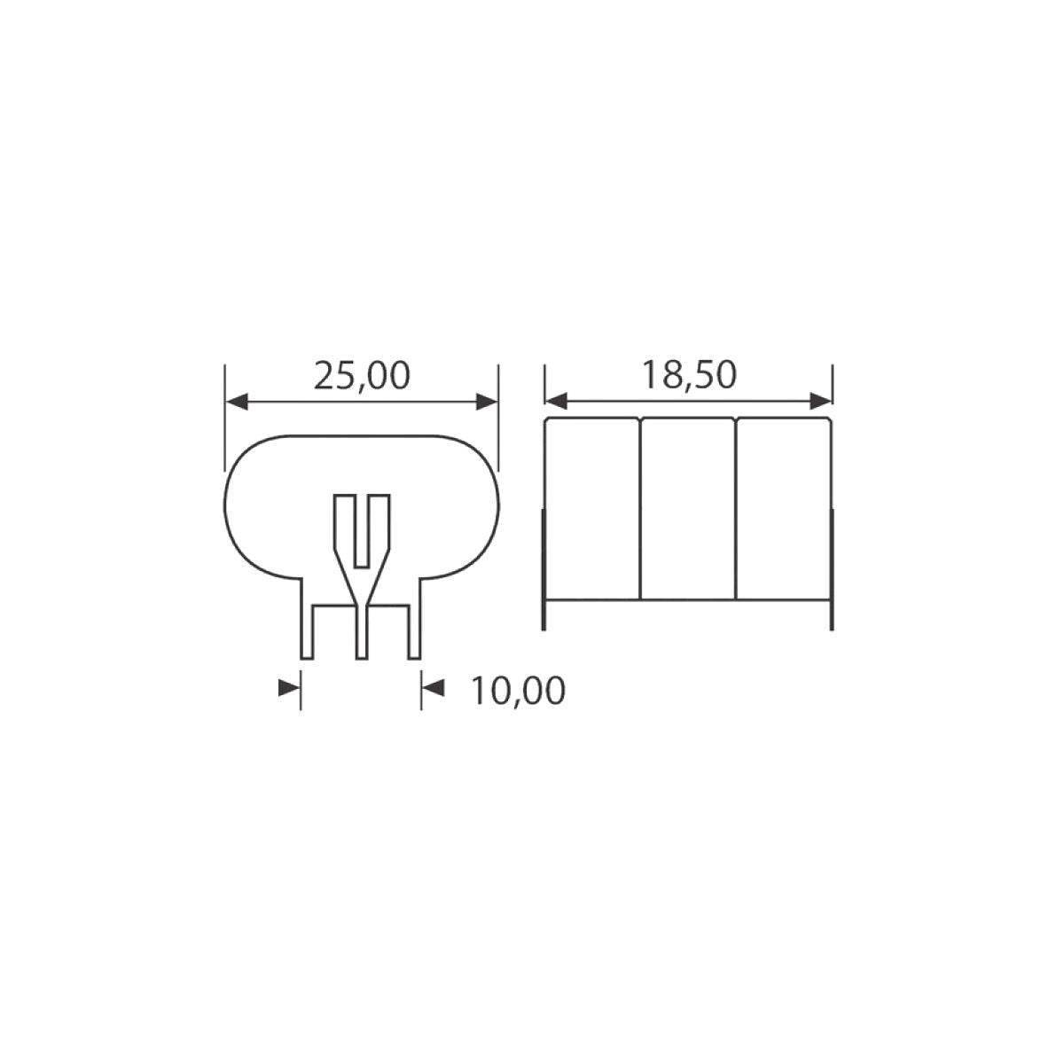 Batteria Ricaricabile NI-MH 3,6V 160mAh Circuito Stampato