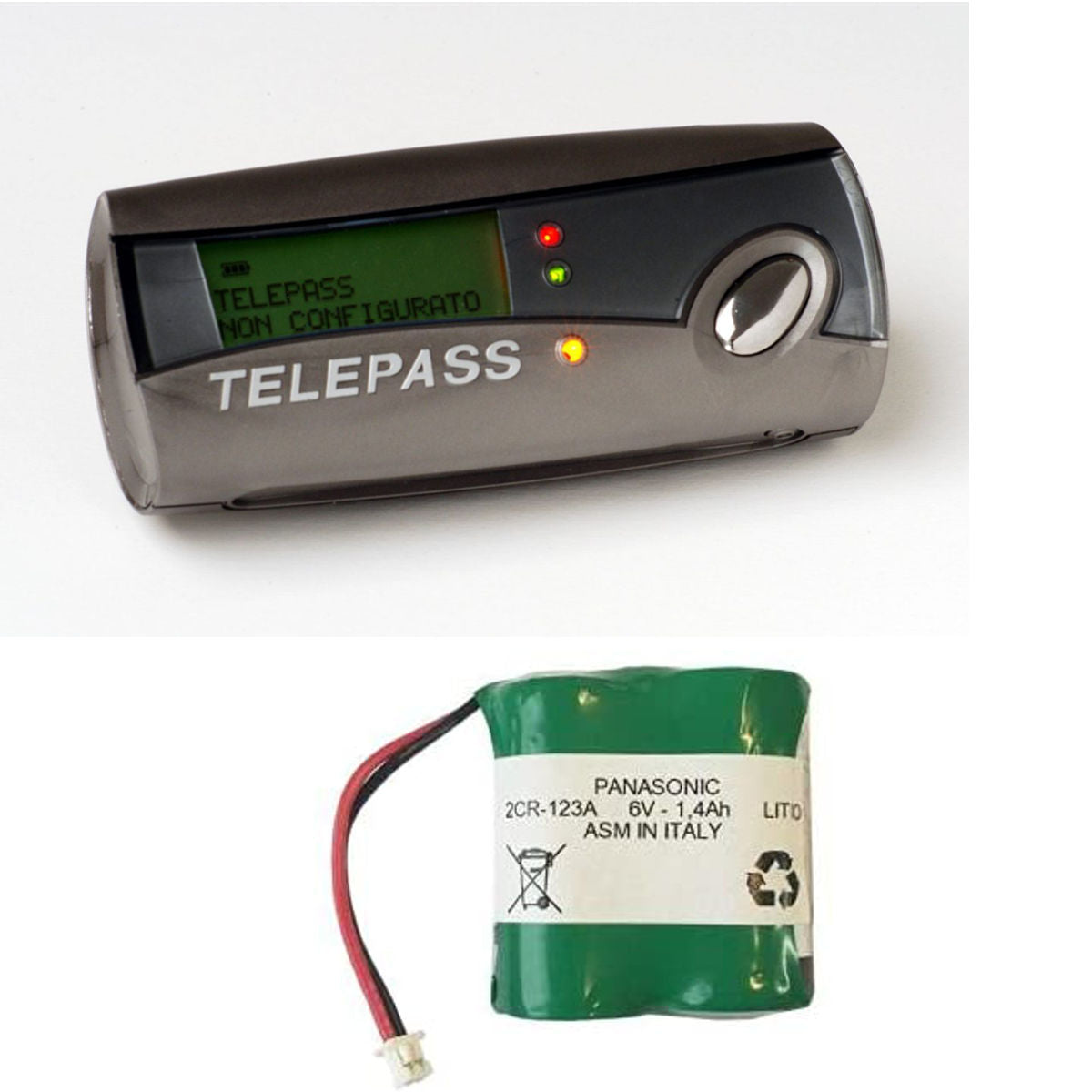 CELLONIC Ersatzakku 2000mAh Für Panasonic BR-ACF2R – Li-MnO2, 6.0V, Mit Schutzschaltung