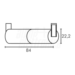 Batteria di ricambio per grattugia elettrica grati 2.4V NI-MH 2200mA 2SC