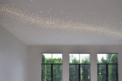 Starry Sky Led Kit 50pcs for Plasterboard Ceiling + Power Supply (Transparent Spotlight)