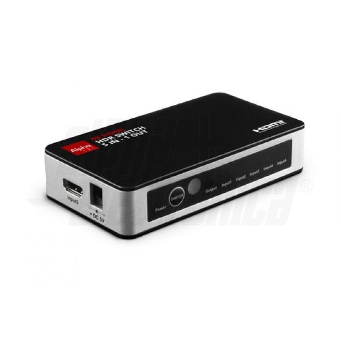 Commutatore video hdmi automatico 4K HDR 5 ingressi manuale con telecomando