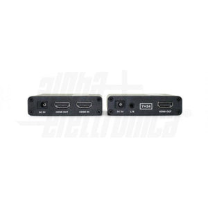 Extender hdmi 1080p KVM HDR 70mt su cavo cat.6 Loop Out porte USB tastiera e mouse