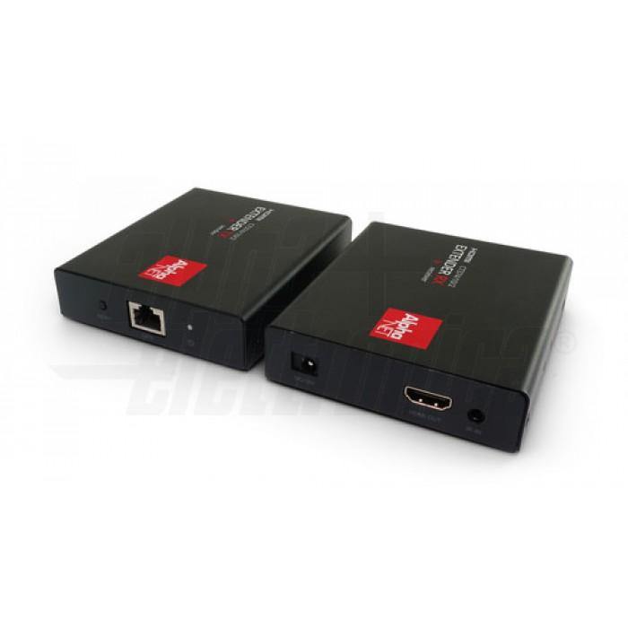 Extender hdmi 2.0 ethernet 4K 18Gbps HDR 70mt loop out 3D PoE cavo cat.6 con ripetitore telecomando - Oniroview