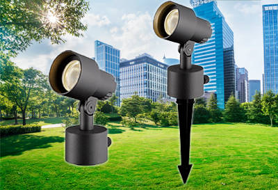 Faretto Giardino Led con Picchetto Led 9W IP65 24° Luce Calda 3000K