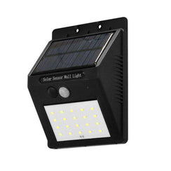 Faretto Led Solare da Parete Segnapasso IP44 con Sensore Pir Crepuscolare 180 Lumen 4000K