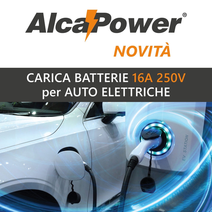 Carica Batteria Auto Elettrica 3.5KW 16A 250V Spina Schuko e Cavo Tipo 2 4,2 mt