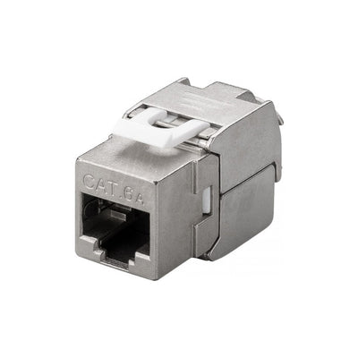 Keystone RJ45 Schermato Metallo Presa cat.6a FTP connessione senza utensile