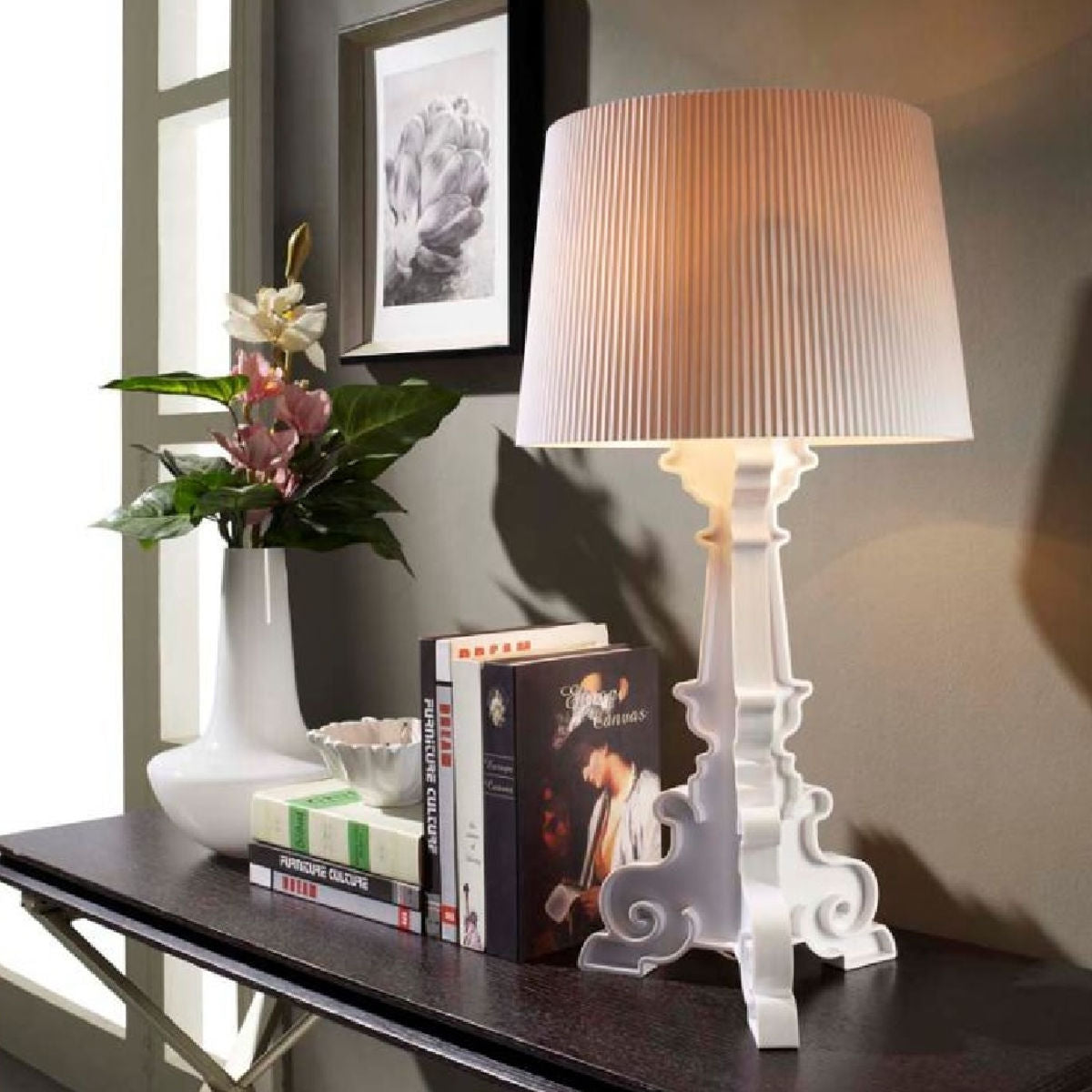 Kit Lampade led Bourgie Kartell iba oliva E14 5W DIMMERABILE luce calda