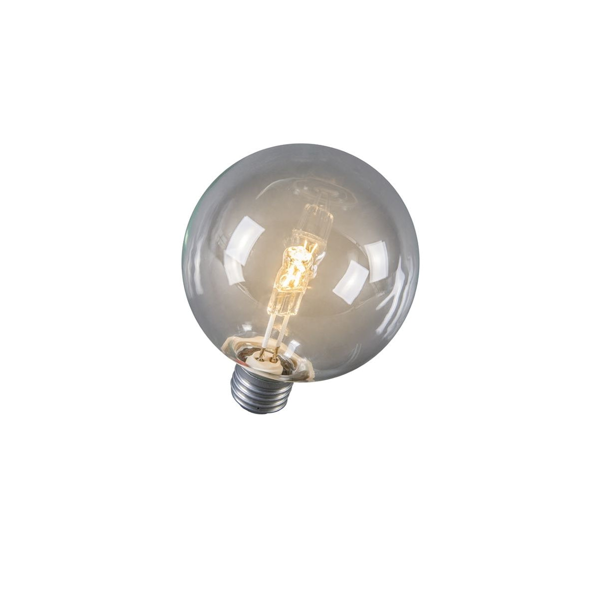 LAMPADINA GLOBO ALOGENA E27 42W RESA 55W DIAMETRO 95MM LUCE CALDA