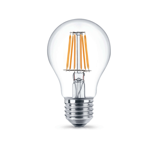 Lampadina led a filamento E27 10W trasparente vetro 1540 lumen naturale 4000K