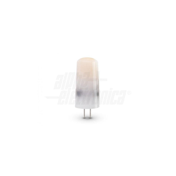 Lampada bispina 12V led dimmerabile G4 3W luce calda 2800K cilindrica silicone