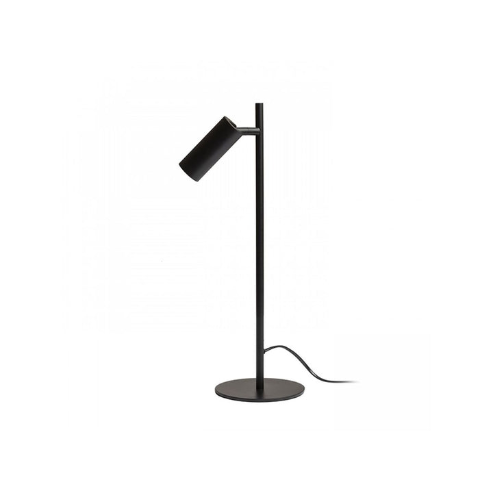 Lampada da Tavolo Moderne Spot Cilindrico Led Orientabile 4.5W Nero