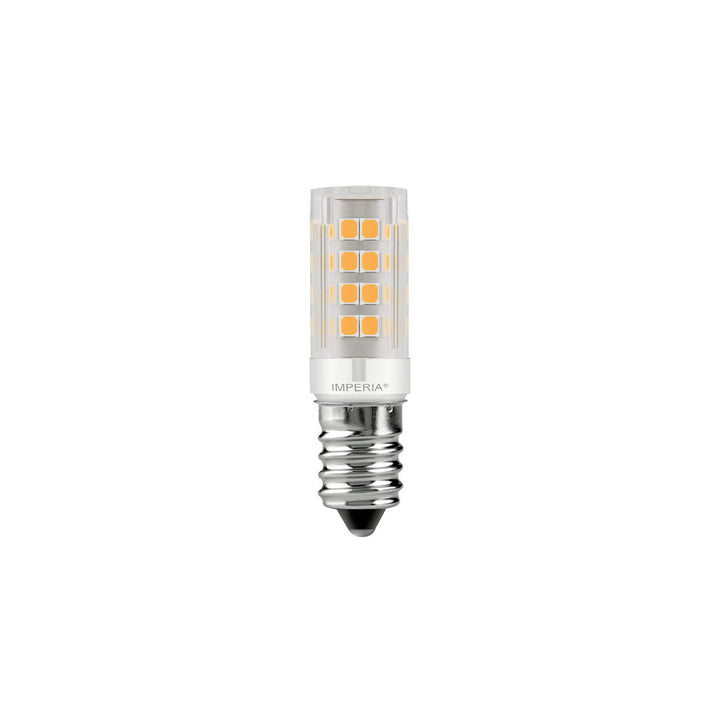 Lampada tubolare led E14 5W resa 40W luce calda stretta