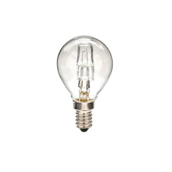 Lampadina Alogena Sfera E14 28W = 37W Basso Consumo  370 lumen