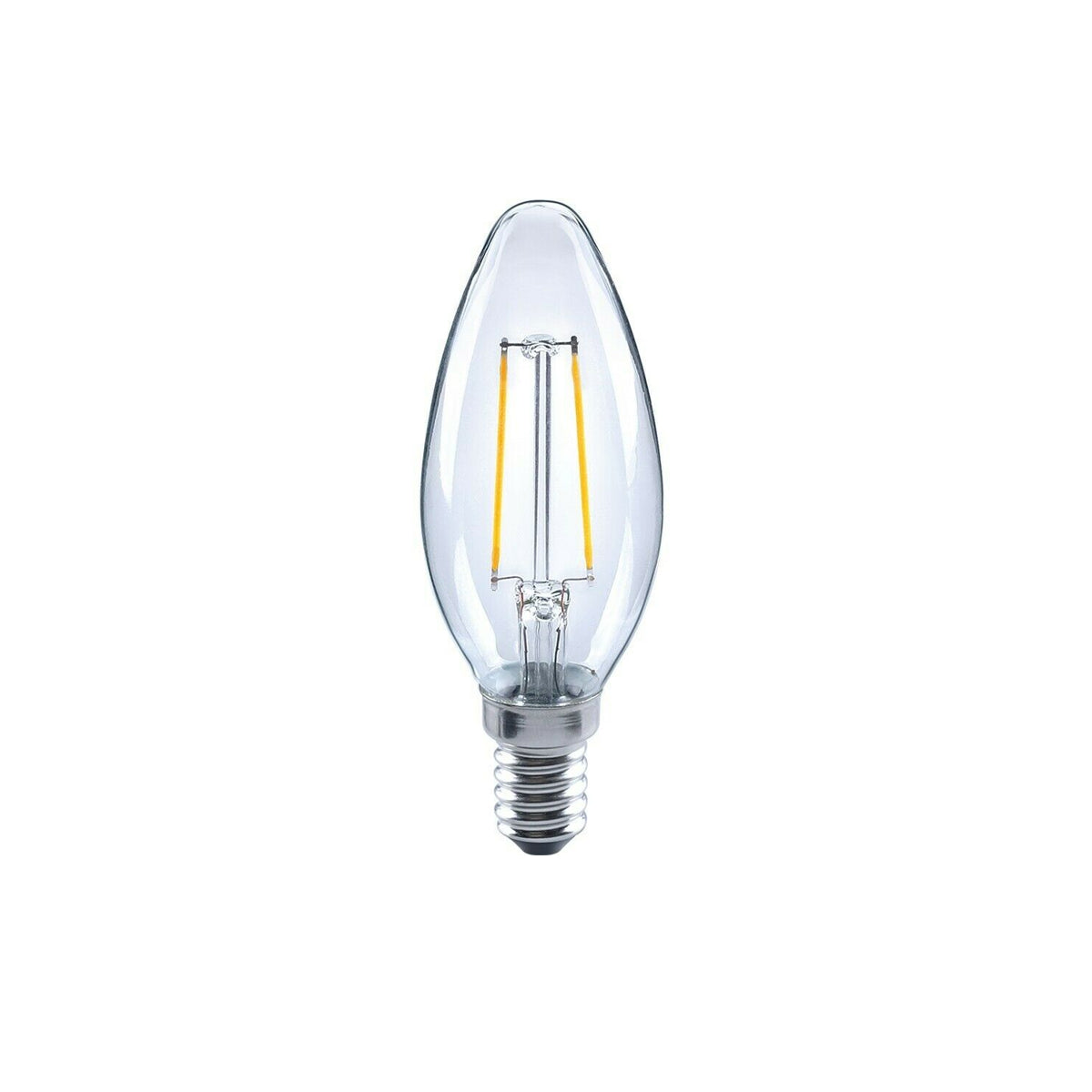 Lampadina Led Oliva Trasparente Retrofit E14 2,5W 250 Lumen Calda 2700K