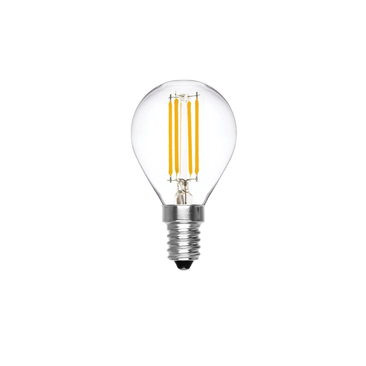 Ampoule à filament led E14 6W 700 Lumen Sphère Transparente 2700K –  Oniroview