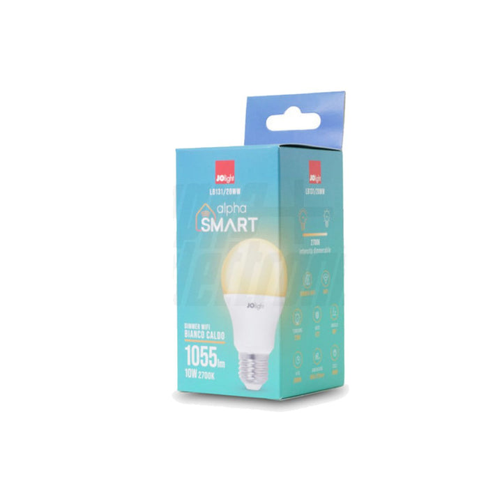 Lampadina Smart Alexa Compatibili E27 10W LED Dimmerabile Wi-Fi Bianco caldo