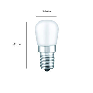 Lampadine Led E14 Dimmerabili 2W Peretta Satinata Luce Calda per Flos 2097