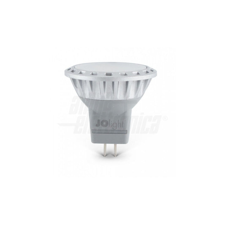 Mini dicroica led 12V 35mm GU4 2W lampada luce calda 3000K 120°