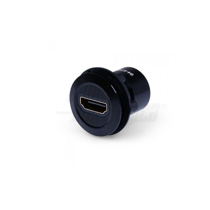Presa HDMI da pannello giunzione femmina femmina IP65 impermeabile, colore nero - Oniroview