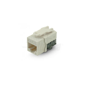 Presa RJ45 ethernet frutto keystone cat.5e utp non schermata connessione 110 IDC