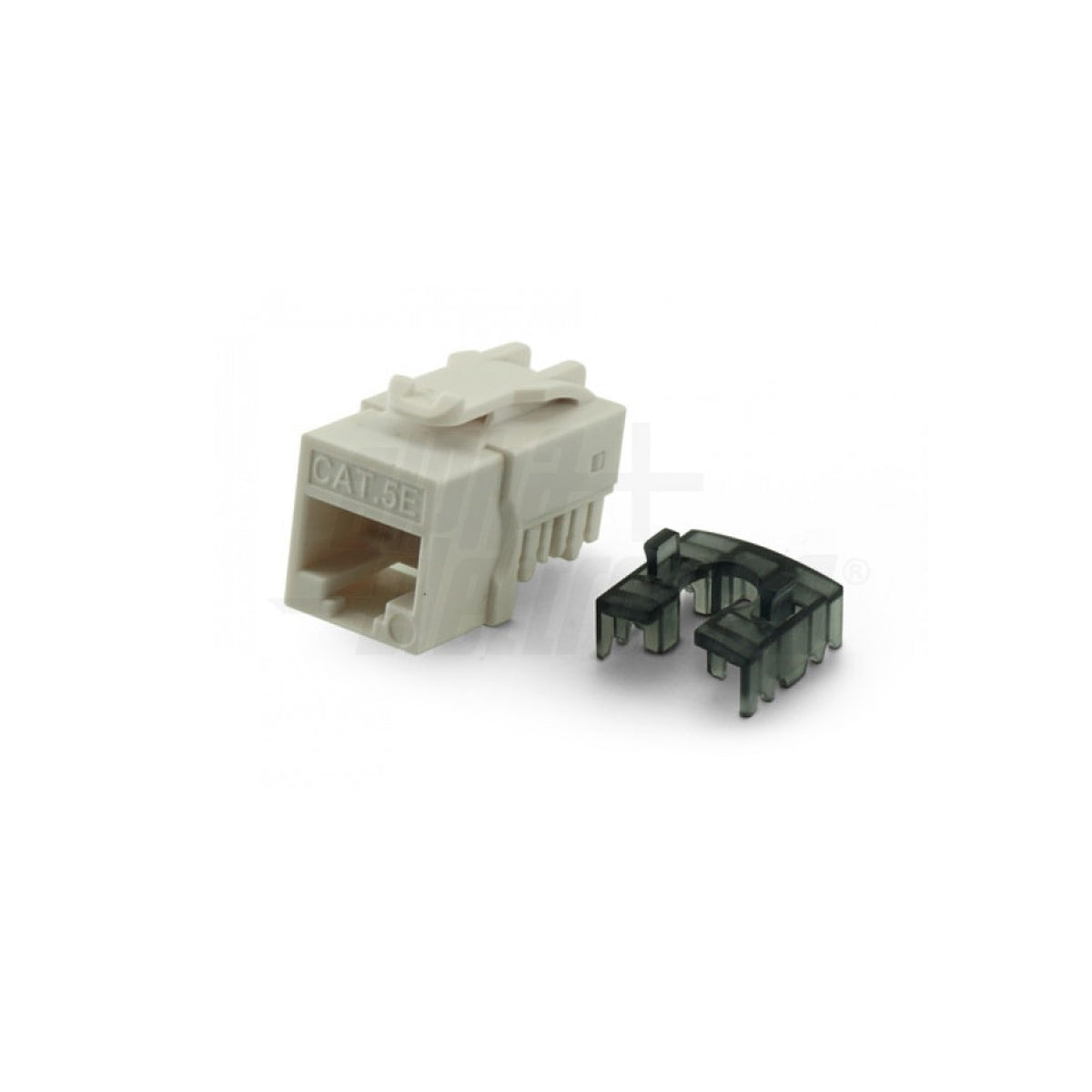 Presa RJ45 ethernet frutto keystone cat.5e utp non schermata connessione 110 IDC