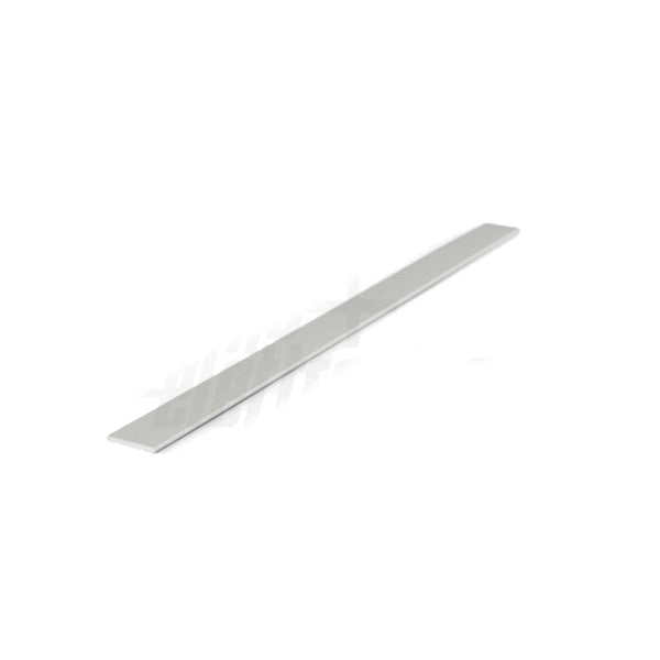 Profilo Alluminio Flessibile per Strip Led 2mt Curvabile Pieghevole Argento Senza Copertura