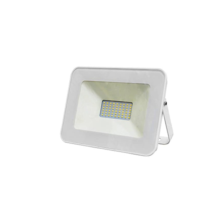Proiettore Led da esterno 30W luce calda IP65 2700 lumen corpo colore bianco