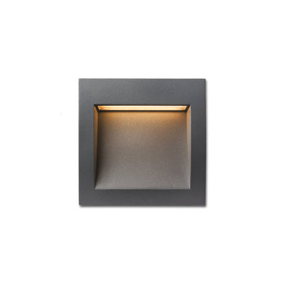 Outdoor Led Step Light Spotlight 3W 3000K GORDIQ M Asymmetric IP65 Recessed