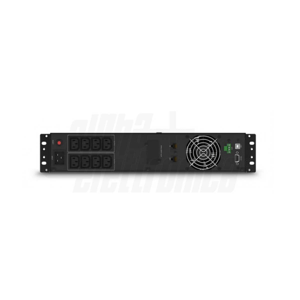 UPS Line Interactive 3000VA - 2100W - per Rack 19 Pollici e Tower