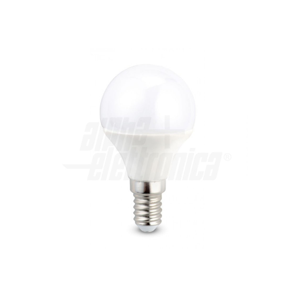 Copia del Lampadina led E14 luce naturale 6W forma sfera 4000K