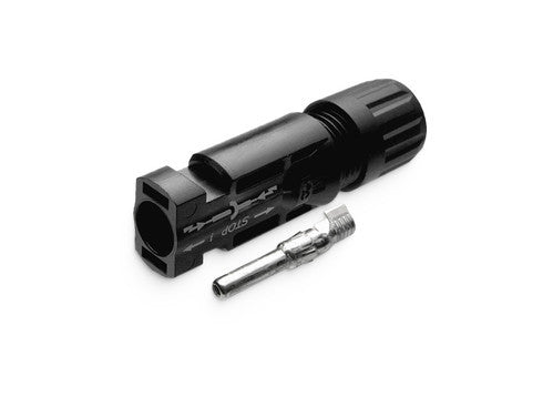 MC4 connector for photovoltaic - Male - 1000V - For 4-6mm² cable - crimp - PV-KST4/6II-UR