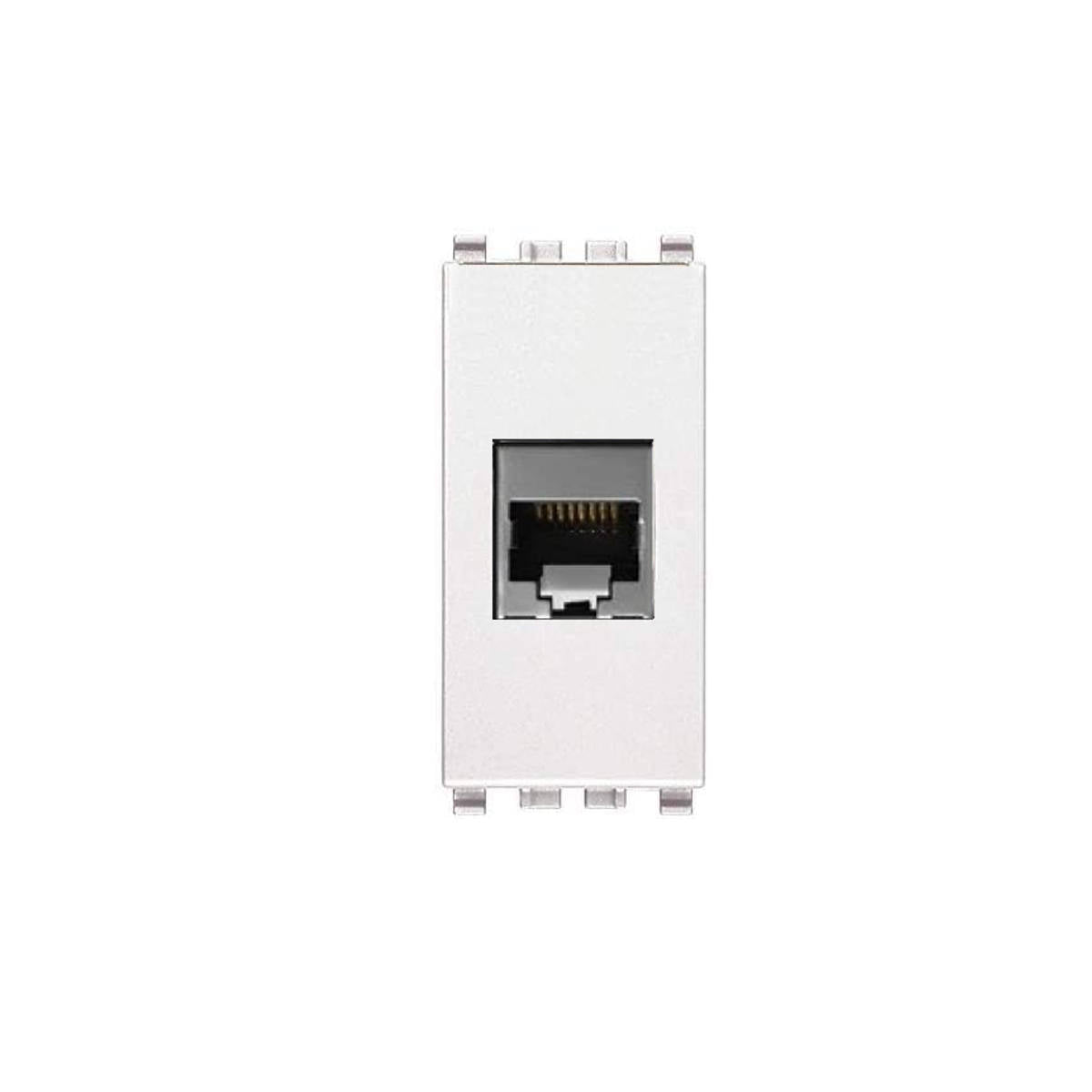 Vimar Eikon RJ45 socket FTP compatible Shielded cat.6a White – Oniroview